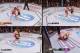 Rousey swaps punches with Tate and then rears back and lunges forward with a right hand. From there, she grabs ahold of Tate and works for the takedown.