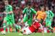 Gabriel, in action here against Wolfsburg, showed Arsenal's strength in depth against quality opposition