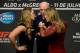 Rousey and Correia show there's no love lost during the UFC 189 press tour.
