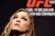 RIO DE JANEIRO, BRAZIL - MARCH 20: UFC Women's Bantamweight Champion Ronda Rousey of the United States looks on during the the UFC 189 World Media Tour Launch press conference at Maracanazinho on March 20, 2015 in Rio de Janeiro, Brazil. (Photo by Buda