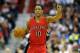 WASHINGTON, DC - APRIL 26: DeMar DeRozan #10 of the Toronto Raptors handles the ball against the Washington Wizards during Game Four of the Eastern Conference Quarterfinals of the NBA playoffs at Verizon Center on April 26, 2015 in Washington, DC. NOTE T