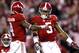 Alabama S Eddie Jackson (left) and CB Cyrus Jones (right)