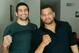 Dariush (l) poses with B/R writer Clinton Bullock (r) at his home in Yorba Linda, CA.
