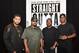 ATLANTA, GA - JULY 24: (L-R) O'Shea Jackson Jr., Ice Cube, F. Gary Gray, and Corey Hawkins attend 'Straight Outta Compton' VIP Screening With Director/ Producer F. Gary Gray, Producer Ice Cube, Executive Producer Will Packer, And Cast Members at Regal At