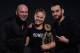 LOS ANGELES, CA - FEBRUARY 28: (L-R) UFC President Dana White, Ronda Rousey, and Edmond Taverdyan pose for a post fight portrait during the UFC 184 event at Staples Center on February 28, 2015 in Los Angeles, California. (Photo by Mike Roach/Zuffa LLC/