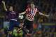 Aymeric Laporte will have his hands full having an in-form Luis Suarez to contend with.