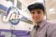 SALT LAKE CITY, UT - June 28: Raul Neto of the Utah Jazz poses for a photo after a press conference at the Zions Bank Basketball Center on June 28, 2013 in Salt Lake City, Utah. NOTE TO USER: User expressly acknowledges and agrees that, by downloading an