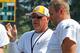 Bruce Arians and Ben Roethlisberger confer in 2010.