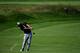 SHEBOYGAN, WI - AUGUST 14: Hiroshi Iwata of Japan hits his second shot on the fifth hole during the second round of the 2015 PGA Championship at Whistling Straits on August 14, 2015 in Sheboygan, Wisconsin. (Photo by Tom Pennington/Getty Images)