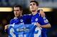 LONDON, ENGLAND - JANUARY 27: Eden Hazard and Oscar of Chelsea celebrate victory after the Capital One Cup Semi-Final second leg between Chelsea and Liverpool at Stamford Bridge on January 27, 2015 in London, England. (Photo by Mike Hewitt/Getty Images)