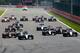 SPA, BELGIUM - AUGUST 23: Lewis Hamilton of Great Britain and Mercedes GP leads the field at the start of the Formula One Grand Prix of Belgium at Circuit de Spa-Francorchamps on August 23, 2015 in Spa, Belgium. (Photo by Mark Thompson/Getty Images)