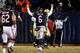 CHICAGO, IL - DECEMBER 29: Quarterback Jay Cutler #6 of the Chicago Bears celebrates a touchdown against the Green Bay Packers during a game at Soldier Field on December 29, 2013 in Chicago, Illinois. (Photo by Jonathan Daniel/Getty Images)