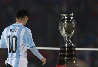 Messi was harshly criticised after Argentina lost the Copa America final.