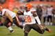 Terrance West led the Browns in carries last season, but it's anybody's guess who does so in 2015.