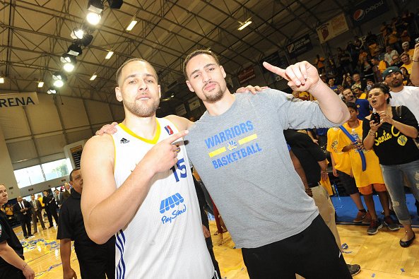 Klay Thompson 'Feels Like a Kid Again' Watching Brother Trayce Play