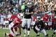 Sebastian Janikowski kicking field goal