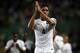 France's defender Raphael Varane reacts after his victory against Portugal during the Euro 2016 friendly football match Portugal vs France at the Jose Alvalade stadium in Lisbon on September 4, 2015. France won 0-1. AFP PHOTO/ FRANCK FIFE (Photo c