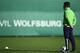 Wolfsburg's head coach Dieter Hecking attends a training session on the eve of the UEFA Champions League group B football match between VfL Wolfsburg and CSKA Moscva in Wolfsburg, on September 14, 2015.
AFP PHOTO / TOBIAS SCHWARZ (Photo credit sho