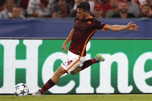 Florenzi vs barcelona Clearance