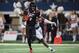 Nov 29, 2014; Arlington, TX, USA; Texas Tech Red Raiders wide receiver Devin Lauderdale (6) catches a touchdown pass past Baylor Bears safety Orion Stewart (28) during the second half at AT&T Stadium. The Bears defeated the Red Raiders 48-46. Mandatory Cr