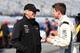 Nothing lately has stood in the way of the sunny disposition of Joe Gibbs (left, with Carl Edwards).