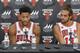 Derrick Rose and Joakim Noah took the podium together at media day on Monday.