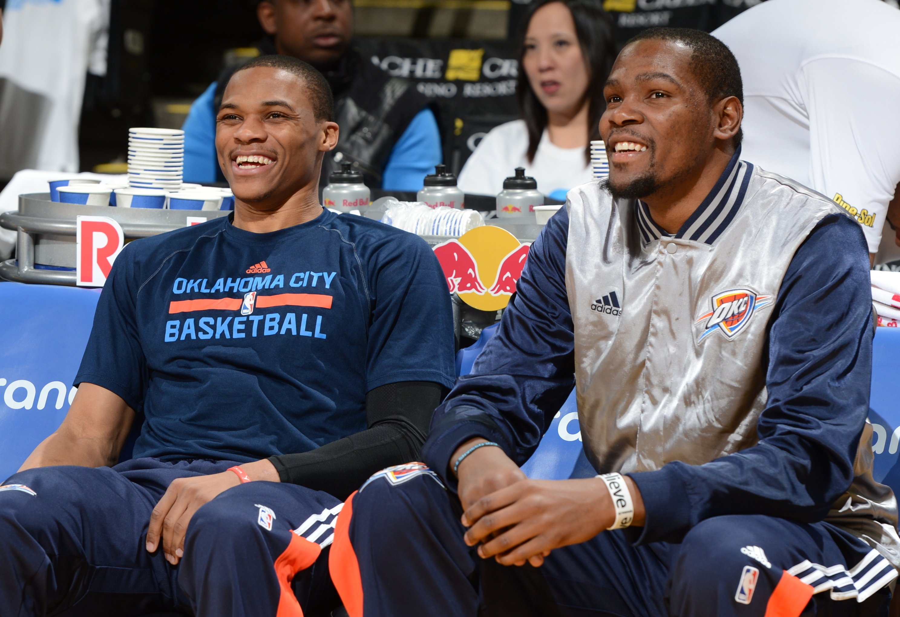 Oklahoma City Thunder 2015 roster: Kevin Durant and Russell