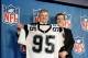 Brand-new Carolina Panthers owner Jerry Richardson, with then-NFL commissioner Paul Tagliabue.