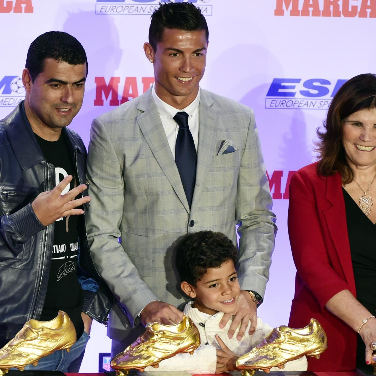 Cristiano Ronaldo Jr. Asks Grandmother About Lionel Messi's