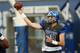 MEMPHIS, TN - SEPTEMBER 24: Paxton Lynch #12 of the Memphis Tigers throws against the Cincinnati Bearcats on September 24, 2015 at Liberty Bowl Memorial Stadium in Memphis, Tennessee. (Photo by Joe Murphy/Getty Images)