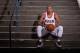 PORTLAND, OR - SEPTEMBER 28: C.J. McCollum #3 of the Portland Trail Blazers poses for photos during the annual Media Day September 28, 2015 at the Moda Center in Portland, Oregon. NOTE TO USER: User expressly acknowledges and agrees that, by downloading