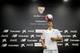 Sevilla's new player Ukrainian midfielder Yevhen Konoplyanka plays with a ball as he poses during his presentation at the Sanchez Pizjuan stadium in Sevilla on July 20, 2015. AFP PHOTO / CRISTINA QUICLER (Photo credit should read CRISTINA QUICLER/A