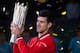 Djokovic holds the title at the 2015 Shanghai Rolex Masters.