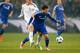 KIEV, UKRAINE - OCTOBER 20: Cesc Fabregas of Chelsea in action during the UEFA Champions League Group G match between FC Dynamo Kyiv and Chelsea at the Olympic Stadium on October 20, 2015 in Kiev, Ukraine. (Photo by Clive Rose/Getty Images)