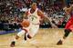 MONTREAL, QC - OCTOBER 23: Kyle Lowry #7 of the Toronto Raptors handles the ball against Ramon Sessions #7 of the Washington Wizards at the Centre Bell on October 23, 2015 in Montreal, Quebec, Canada. NOTE TO USER: User expressly acknowledges and agrees