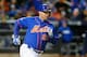 NEW YORK, NY - OCTOBER 17: (NEW YORK DAILIES OUT) Michael Cuddyer #23 of the New York Mets in action against the Chicago Cubs during game one of the 2015 MLB National League Championship Series at Citi Field on October 17, 2015 in the Flushing neighbo