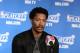 MILWAUKEE, WI - APRIL 23: Derrick Rose #1 of the Chicago Bulls speaks to the media after Game Three of the Eastern Conference Quarterfinals against the Milwaukee Bucks during the 2015 NBA Playoffs on April 23, 2015 at the BMO Harris Bradley Center in Mil