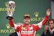 Vettel has had a promising debut season with Ferrari.