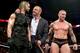 Rollins, Triple H and Randy Orton