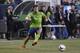Nov 1, 2015; Seattle, WA, USA; Seattle Sounders FC midfielder Andreas Ivanschitz (23) passes against the FC Dallas during the second half at CenturyLink Field. Seattle defeated Dallas, 2-1. Mandatory Credit: Joe Nicholson-USA TODAY Sports