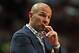 CHICAGO, IL - APRIL 27: Head coach Jason Kidd of the Milwaukee Bucks watches as his team takes on the Chicago Bulls during the first round of the 2015 NBA Playoffs at the United Center on April 27, 2015 in Chicago, Illinois. The Bucks defeated the Bulls 9