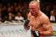 An aging St-Pierre in his last fight against Johny Hendricks.
