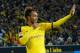 DORTMUND, GERMANY - NOVEMBER 08: Pierre-Emerick Aubameyang of Dortmund gestures during the Bundesliga match between Borussia Dortmund and FC Schalke 04 at Signal Iduna Park on November 8, 2015 in Dortmund, Germany. (Photo by Boris Streubel/Getty Images)