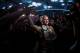 MELBOURNE, AUSTRALIA - NOVEMBER 15: New UFC women's bantamweight champion Holly Holm of the United States celebrates her victory over Ronda Rousey of the United States during the UFC 193 event at Etihad Stadium on November 15, 2015 in Melbourne, Australi