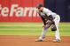 May 27, 2015; St. Petersburg, FL, USA; Seattle Mariners second baseman Robinson Cano (22) at Tropicana Field. Mandatory Credit: Kim Klement-USA TODAY Sports