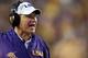 BATON ROUGE, LA - NOVEMBER 28: Head coach Les Miles of the LSU Tigers look on during the game against the Texas A&M Aggies at Tiger Stadium on November 28, 2015 in Baton Rouge, Louisiana. (Photo by Chris Graythen/Getty Images)