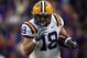 BATON ROUGE - NOVEMBER 23: Jacob Hester #18 of the Louisiana State University Tigers makes a run during the game against the Arkansas Razorbacks on November 23, 2007 at Tiger Stadium in Baton Rouge, Louisiana. (Photo by Chris Graythen/Getty Images)