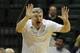 Dec 1, 2013; Orlando, FL, USA; Siena Saints head coach Jimmy Patsos calls a play against the Purdue Boilermakers during the first half at ESPN Wide World of Sports. Mandatory Credit: Kim Klement-USA TODAY Sports