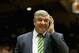 DURHAM, NC - NOVEMBER 13: Head coach Jimmy Patsos of the Siena Saints watches on during their game against the Duke Blue Devils at Cameron Indoor Stadium on November 13, 2015 in Durham, North Carolina. (Photo by Streeter Lecka/Getty Images)