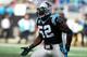 Future Giants teammate Jon Beason, then with Carolina, was one of the linebackers Jasper Brinkley admired.